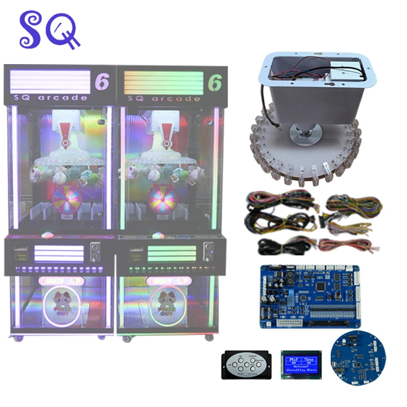 

Coin-operated Arcade DIY Kit SQ Blind Box Clip Machine Kit 40 Clip Blind Box Machine