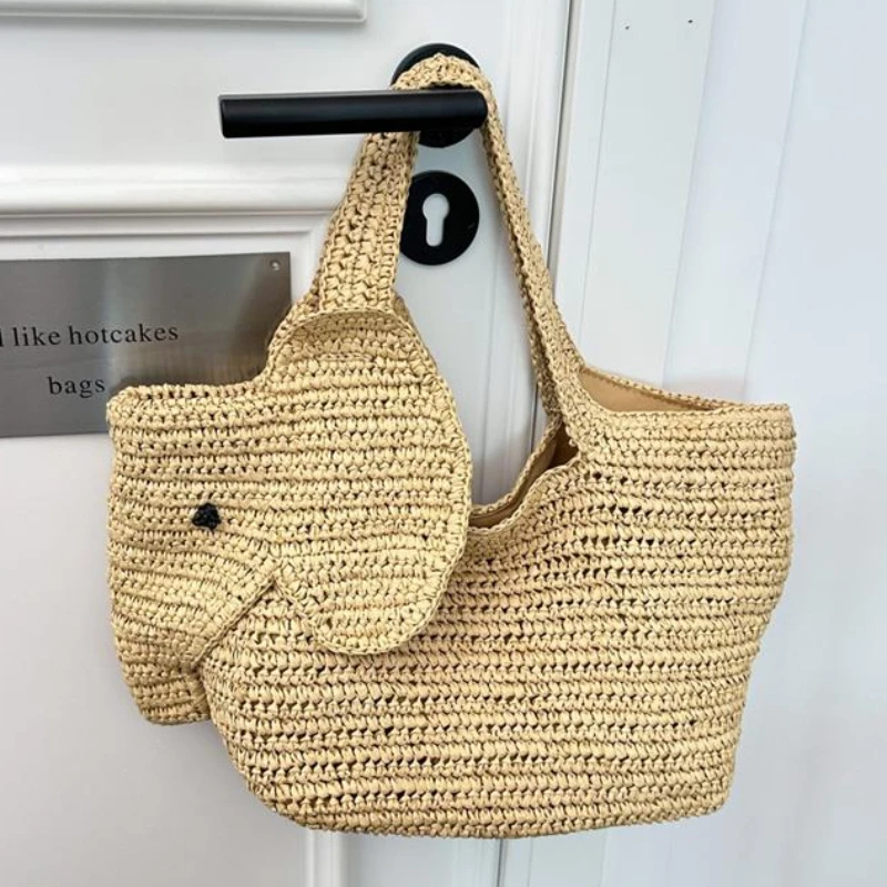 Borsa a Mano in Rafia Intrecci - Women'S Raffia Bags recensione e prezzo