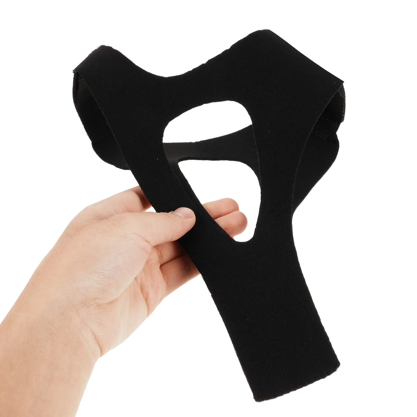 

2Pcs Stop Snoring Strap Breathable Adjustable Chin Support Band Soft Elastic Anti Snore Device Jaw Strap for Sleeping Quiet