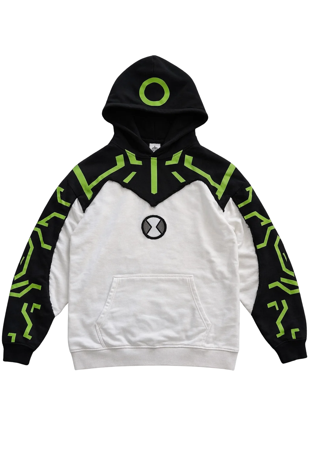 Upgrade Alien Patchwork Embroider Hoodies Women Casual Sweatshirt American Streetwear Comic Convention Unisex Anime Hoodie
