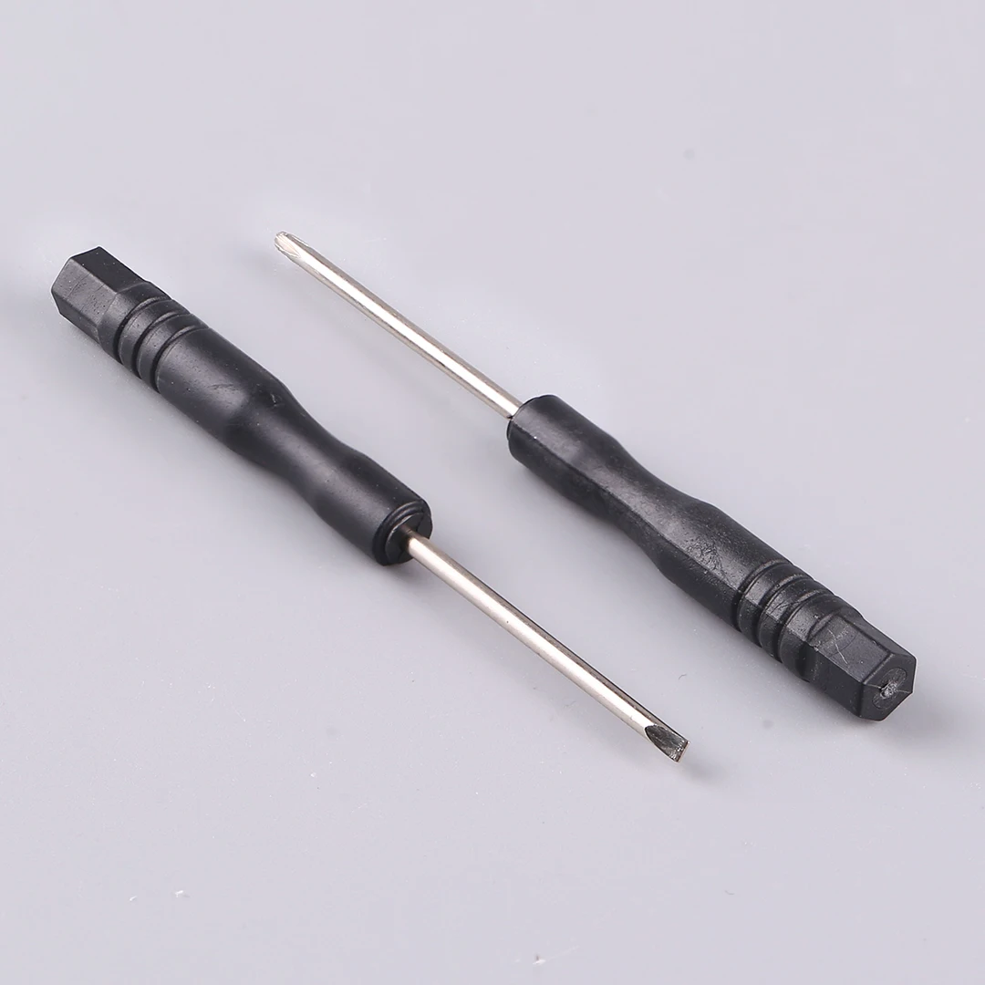 10PCS Cross shaped small DIY screwdriver 2MM mini micro small plum blossom flat mouth screwdriver screwdriver model tool