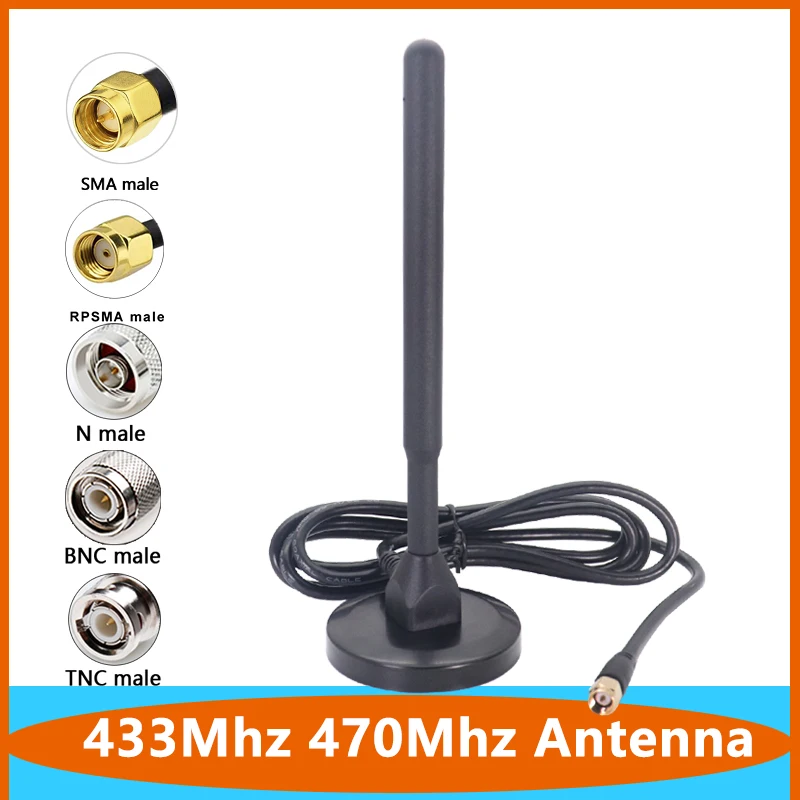 Remote Control 433Mhz 470Mhz Lora Omni WiFi Antenna High Gain 12 dbi Aerial With SMA TS9 N BNC TNC Male