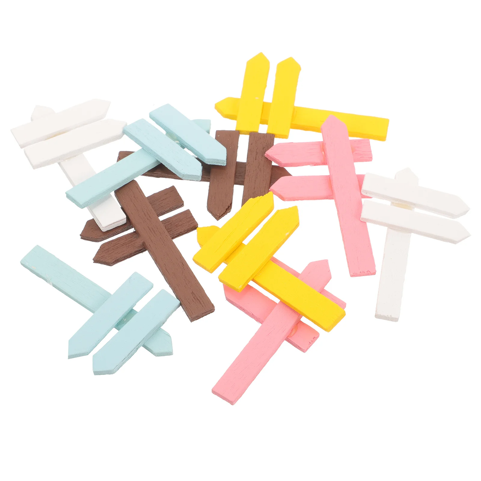 

10Pcs Mini Wooden Garden Plant Label Tag for Seedling Identification Landscape Tool Moisture Resistant Design