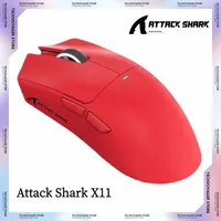 Attack Shark X11 Gaming Mouse PAW3311 Ultra-Light Wireless Bluetooth Triple Mode Mouse Magnetic Charging Dock Connectivity Mice