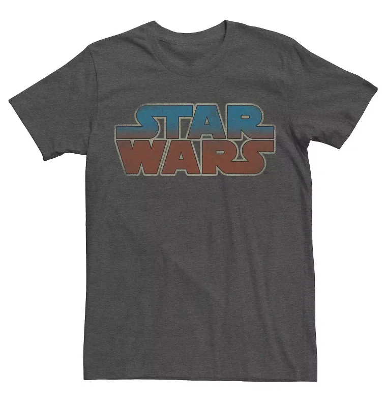 T-shirt à manches courtes pour hommes Star Wars, science-fiction rétro décontracté, badge de personnage Galaxy Distant, style rétro quotidien pour amis