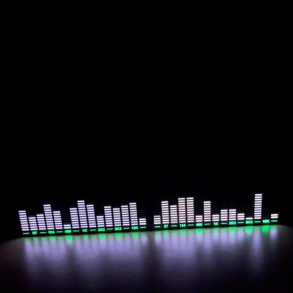 Rhythm Ambient Light Audio Level Display For Party Lighting 9 Reflection Levels Type-C 5V Power 3.5mm Audio Input For Car Stereo