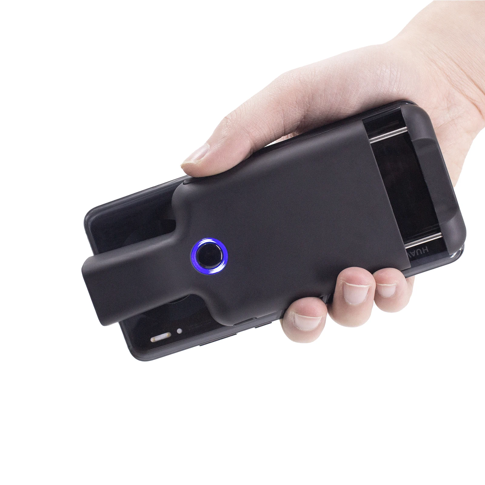 2026 SV70 Barcode Scanner Attach to Phone Wireless Portable Back Clip Barcode Reader Scanner for Smartphone iPhone IOS Android