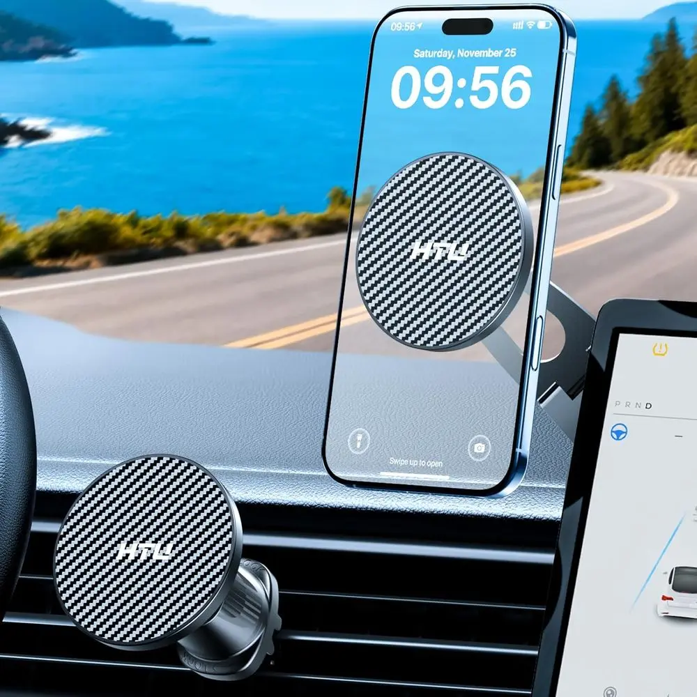 

Магнитное крепление для автомобиля военного класса, улучшенное, с сильнейшим магнитом и присоской, магнитный держатель для телефона, подставка для мобильного телефона, крепление для автомобиля или грузовика