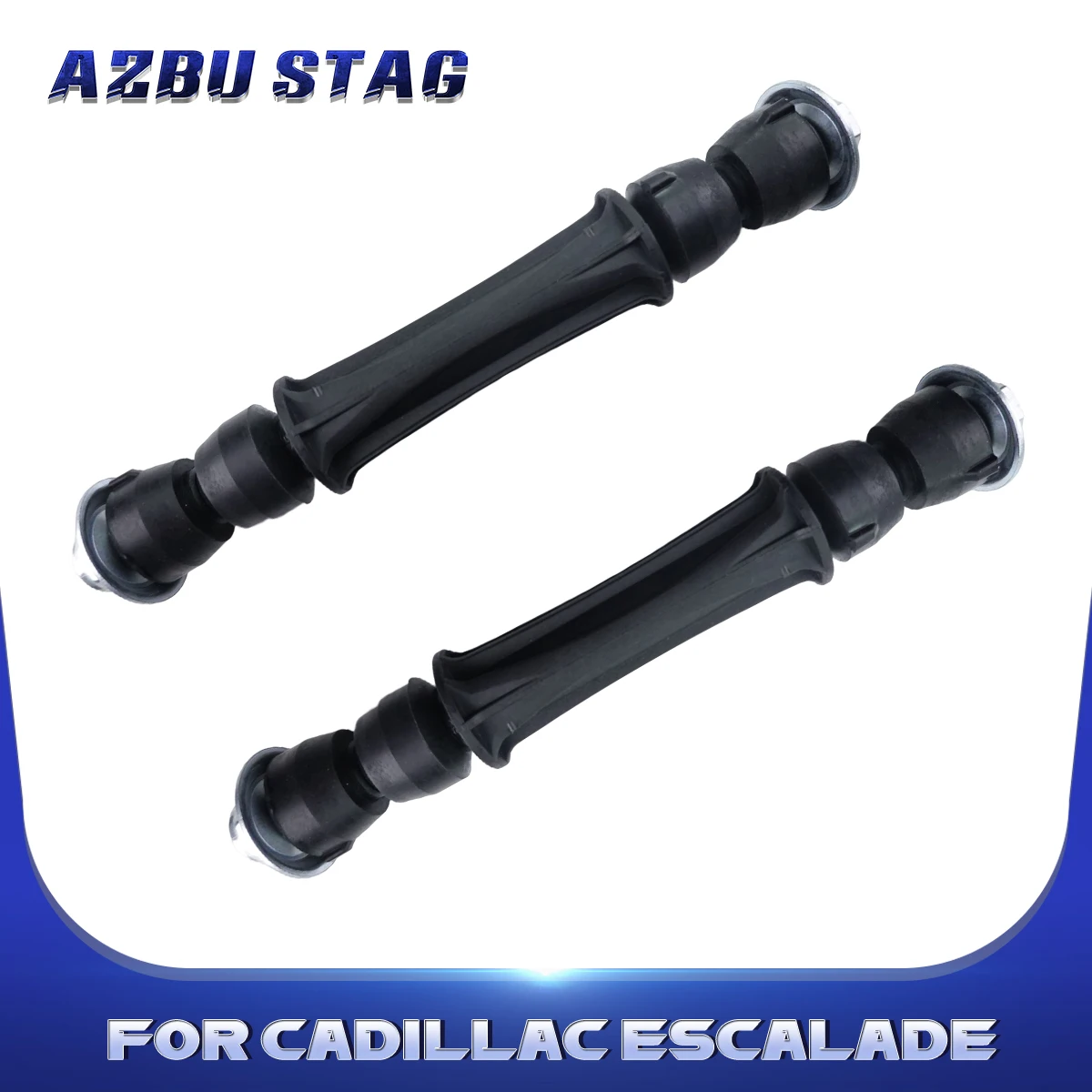 AzbuStag 2Pcs Front Sway Bar End Link for CADILLAC	ESCALADE CHEVROLET AVALANCHE TAHOE SUBURBAN GMC YUKON 2004 2005 2006-2019