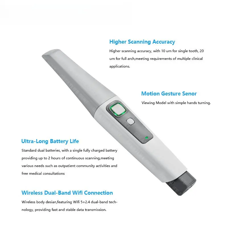 Wireless Original Runyes 3Ds V6 Intraoral Scanner Dental Digital Imaging Orthodontic AI ScanImplant Scanner