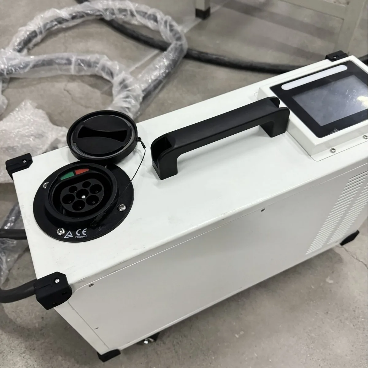 New Energy Vehicle Commercial Portable DC Fast Charging Pile 15kW 32A