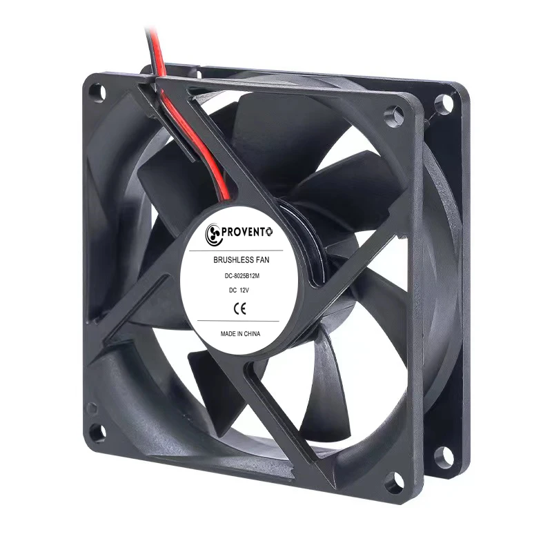 DC 5 В/12 В/24 В 3000 об/мин 80 мм 8 см 80X80X25 мм охлаждающий вентилятор рукав и шарикоподшипник кулер вентиляторы для ПК портативный компьютер чехол промышленность