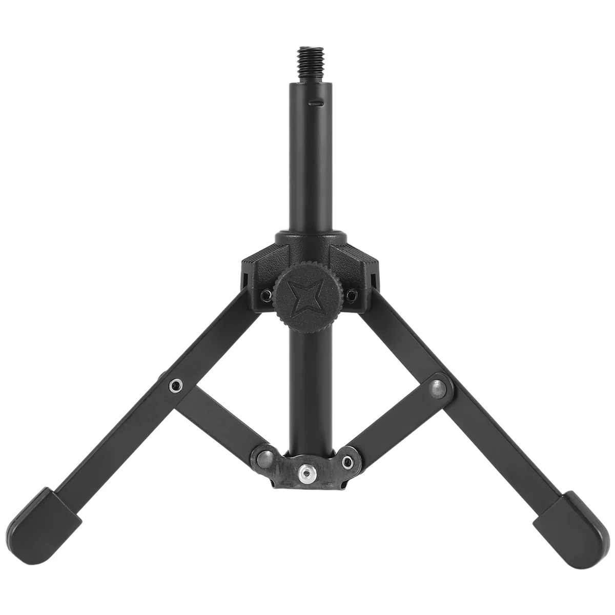 FFYY-Foldable Tripod Desktop Microphone Stand Holder for Podcasts, Online Chat, Conferences, Lectures,Meetings, and More