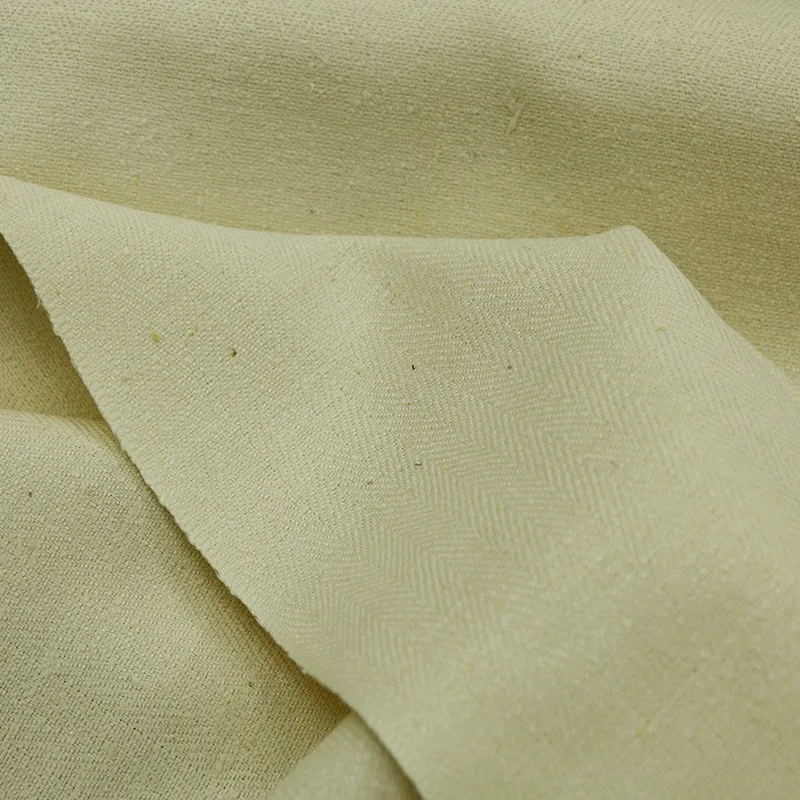 

top-quality oak silk color herringbone pattern old fabric knotted breathable and wear-resistant nostalgic style