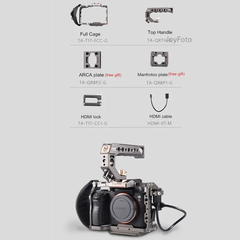 Imagem -06 - Tilta-kit de Soquete para Câmera Fotográfica Dimensões a7 a9 a7 Iii a9 A7r3 A7m3