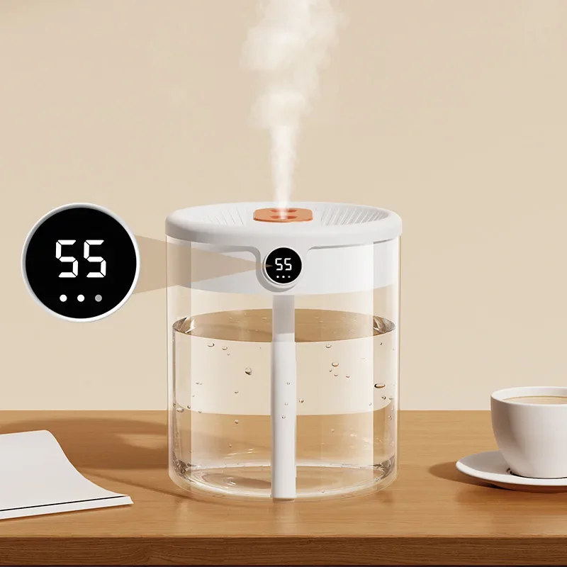 Xiaomi – humidificateur d'air 2L à Double buse avec affichage de l'humidité LCD, diffuseur d'huile essentielle et d'arôme de grande capacité pour la maison