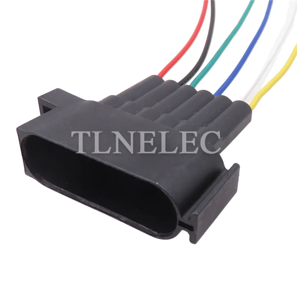 6 Pin Way Auto Accelerator Pedal EPC ขั้วต่อสายไฟรถยนต์สายไฟซ็อกเก็ต 4M51-9F836-BK 4M5T-14A464
