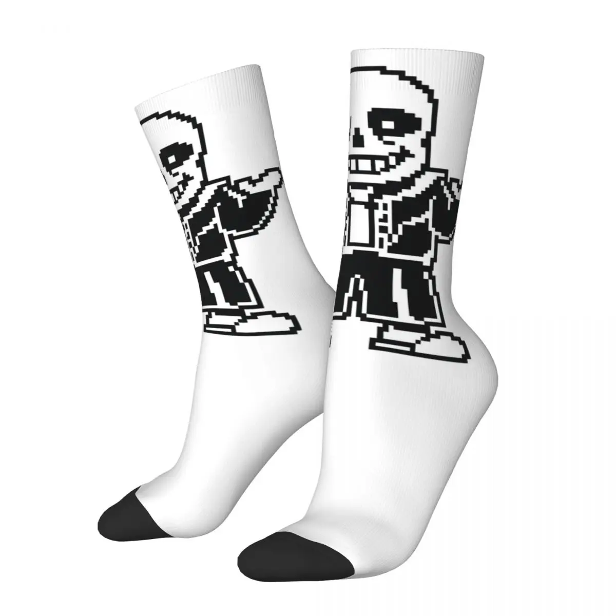 Sans-Unisex Windproof Happy Socks, Undertale Estilo, Crazy Sock, Inverno, Rua, 1