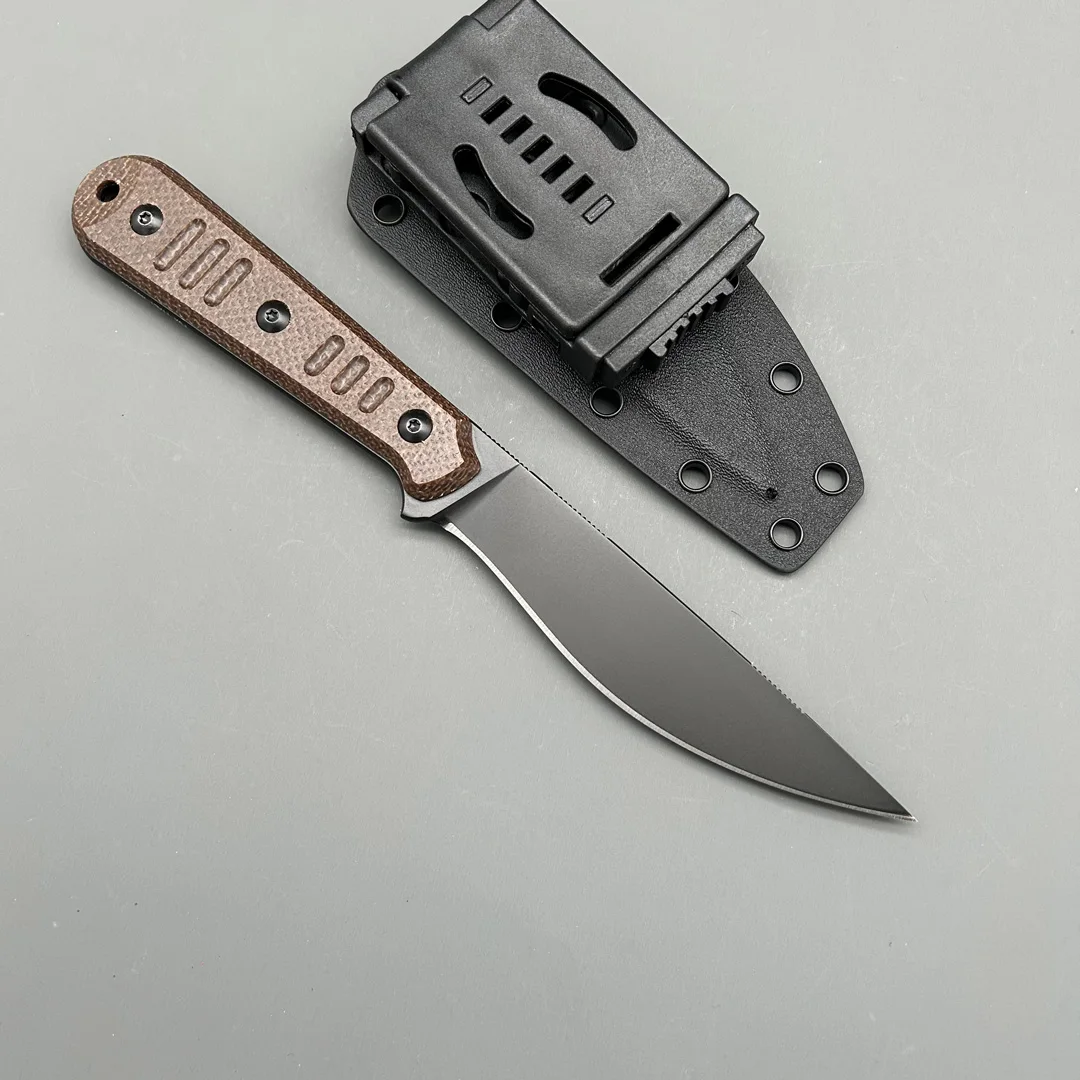 Bastine Silence Slim straight knife fixed blade N690 Kydex sheath hunting outdoor camping Gea knives