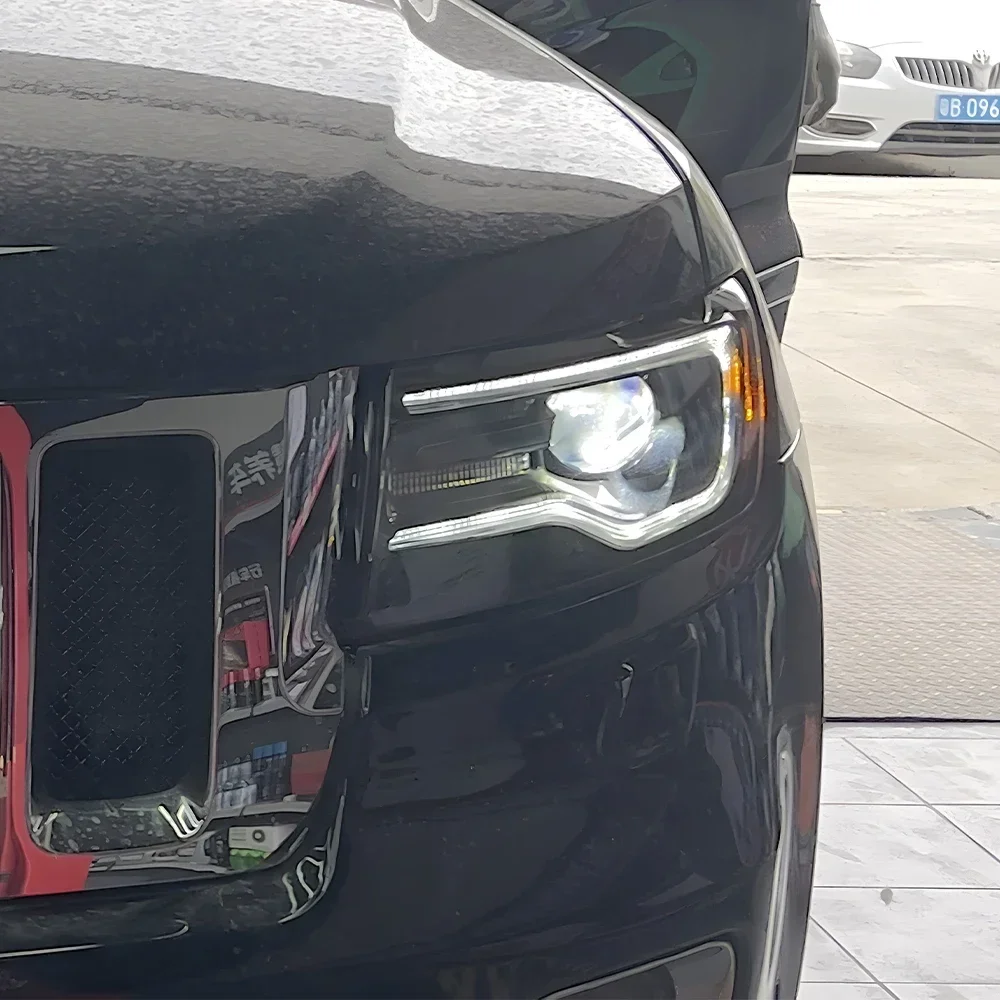 

Auto Headlights For Jeep Grand Cherokee 2011-2013 LED Car Front Lamps Assembly Upgrade Bifocal Projector Lens Style Accessories