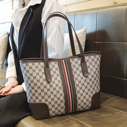 Sacs Fourre-tout Pour Femmes 2023 Nouvelle Mode De Luxe En Cuir Grand Shopping Concepteur De Voyage À Carreaux Parti Femmes Sacs À Main Pour Ordinateur Portable