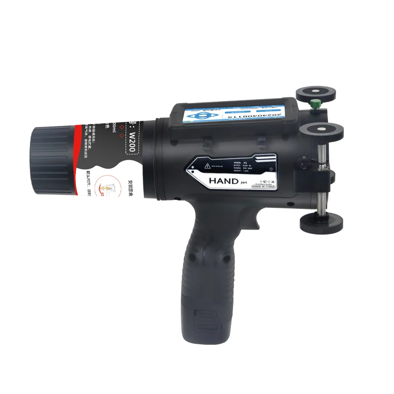 Adjustable 10-60mm H16 Metal Pipe Hand-Held Large Character Board Date Batch Number Logo Printing Inkjet Printer Stone Demin