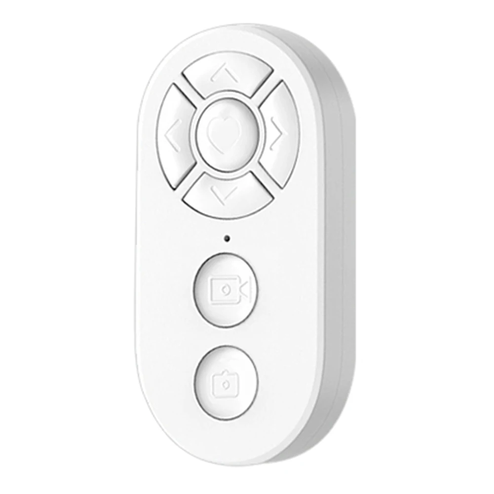 Mobile Phone Remoter Bluetooth-compatible Button Remote Control For Mobile Phone E-book Flipping Camera Controller     New