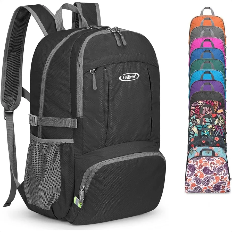 

G4Free 40L Lightweight Packable Hiking Backpack Waterproof Travel Daypack