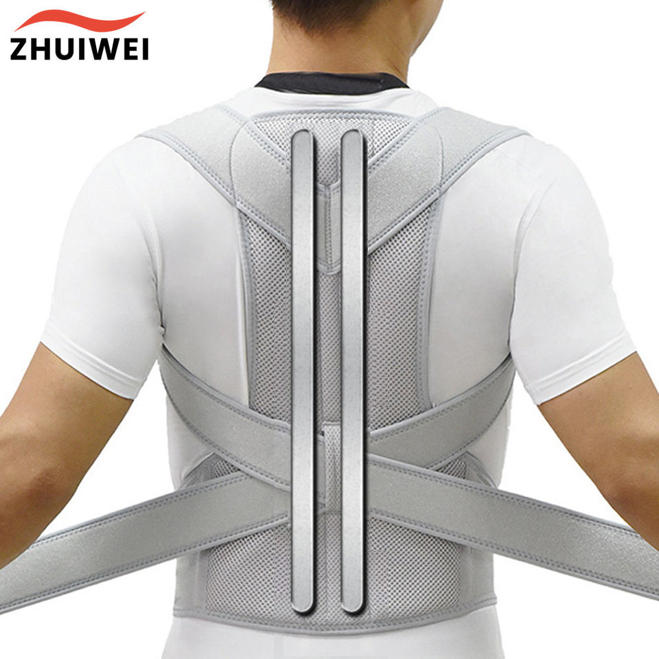  New Upper Back Posture Corrector Posture Clavicle Support Corrector Back Straight Shoulders Brace Strap Correctpor 