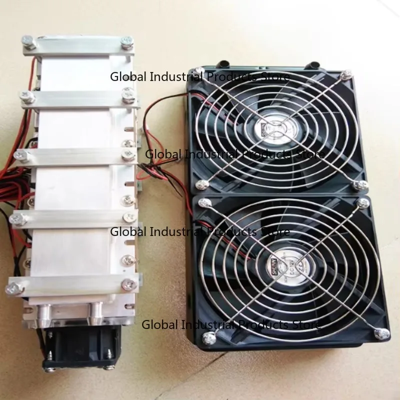 

700W Semiconductor Mini Air Conditioner 12V Air Cooling board Radiator Fridge Peltier Cooler