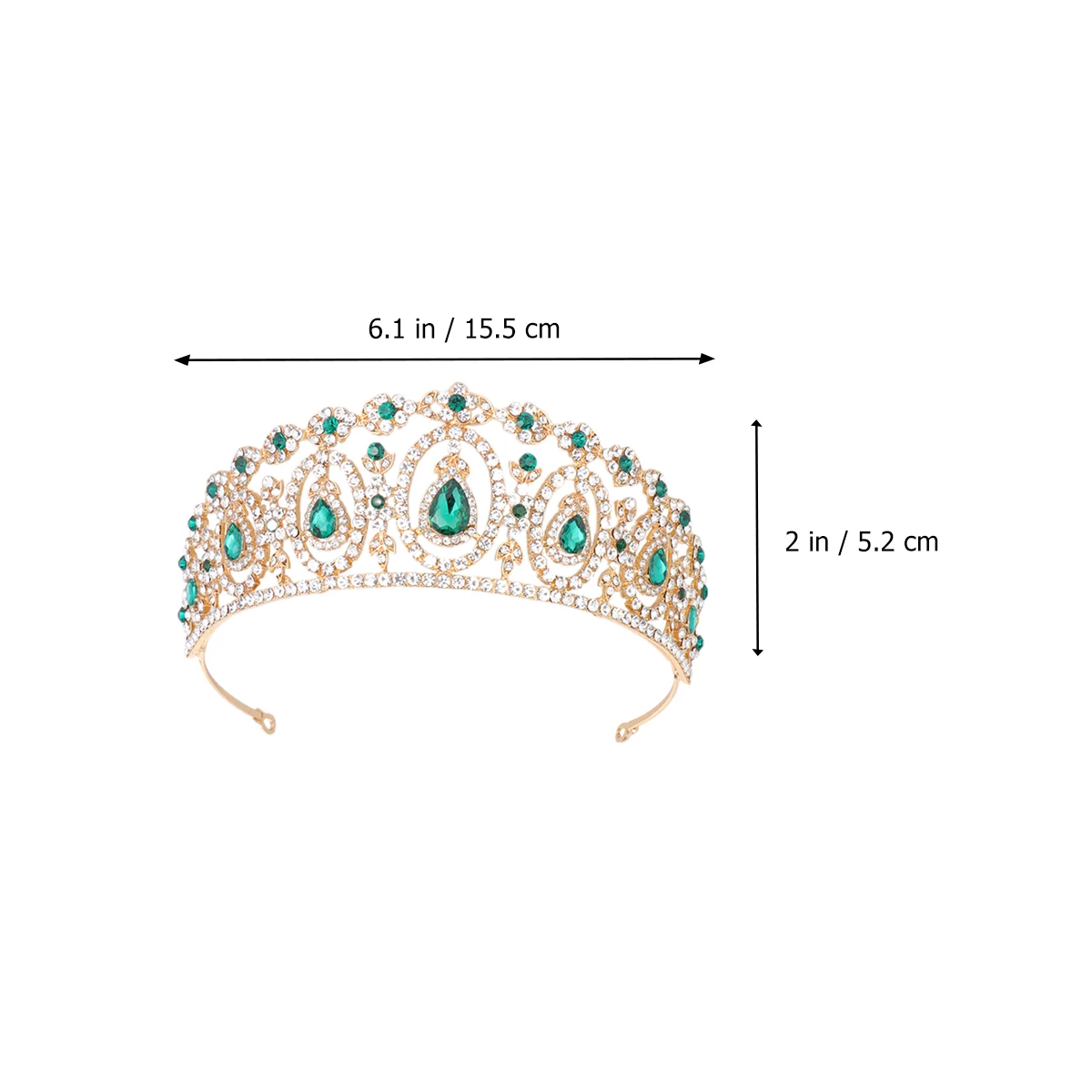 

for Women Headband Crown Jewelry Headbands Rhinestone Rhinestones Bride Women's