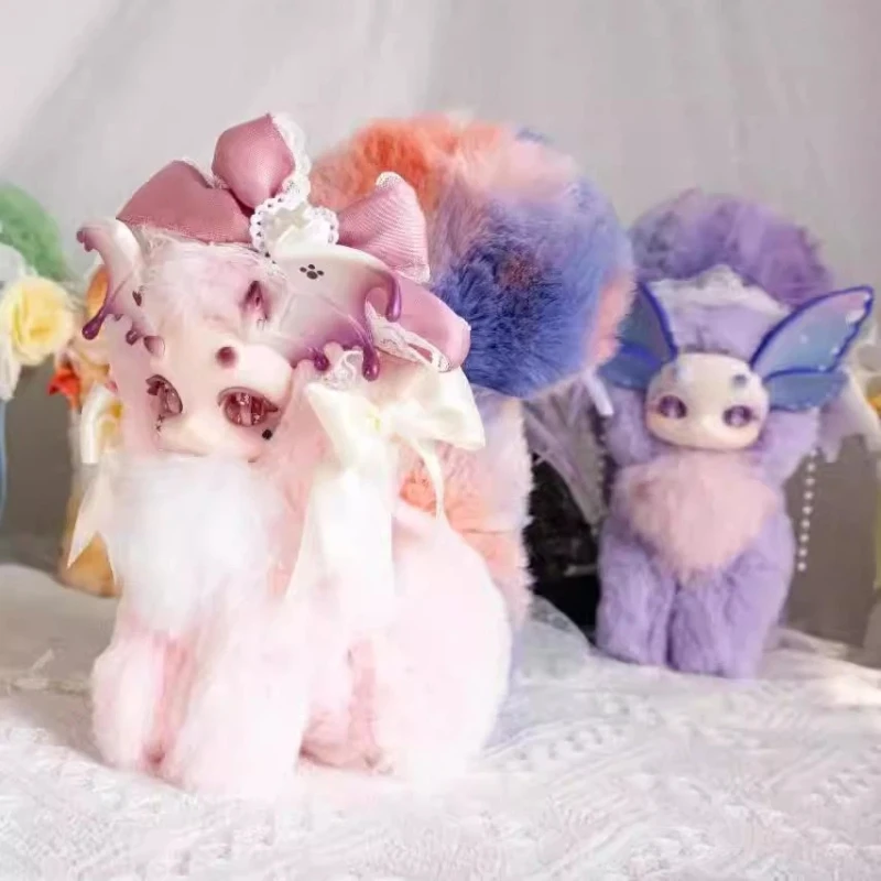 

Original Tutulong V2 Blind Box Fantasy Bio-Magic Series Mystery Box Kawaii Cat Dragon Vinyl Plush Doll Toy Gift