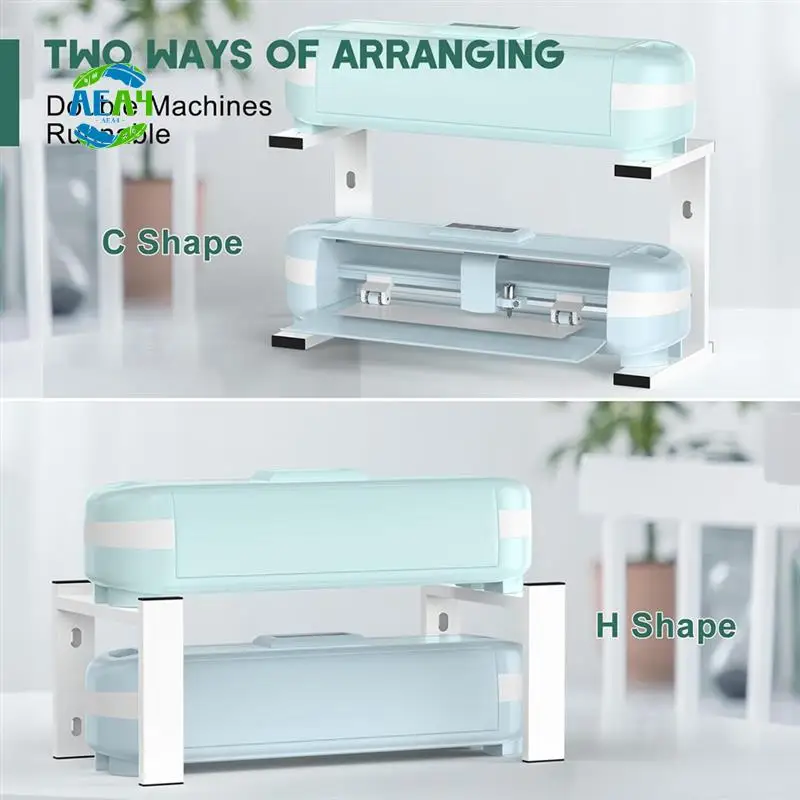 

AEA4-2-In-1 Stand Legs For Cricut Maker 3/ Maker/Explore 3/ Explore Air 2, Accessories And Tools Organizer For Craft Room
