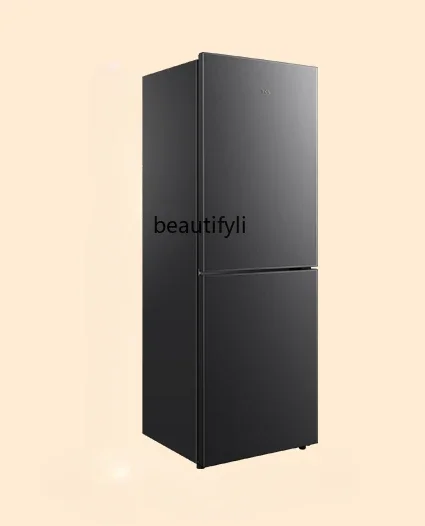 

190 liters V7 double door frequency conversion energy saving air cooling frost-free household rental dormitory refrigerator