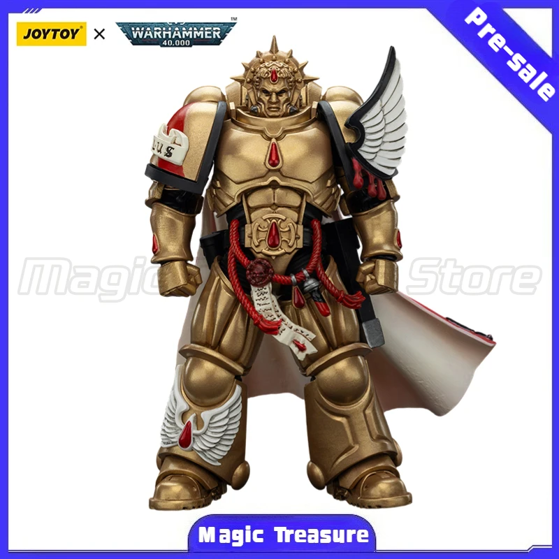 

【MT】JOYTOY Warhammer 40K Blood Angels Captain with Heavy Bolt Pistol & Power Sword 1/18 Action Model Toys Figure