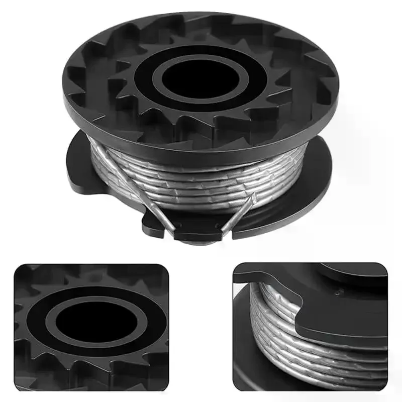 1/2/3Pcs Strimmer Trimmer Line Spool Feed Lawn Mower Cutting Line Head For F016800569/F016800385 Strimmer Line Spool