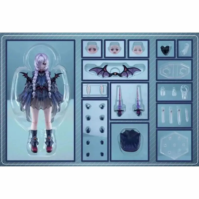 

Dimensional figurative Guochuang Niang Third Bullet Original Witch Lin Ya Accessories Finished Model