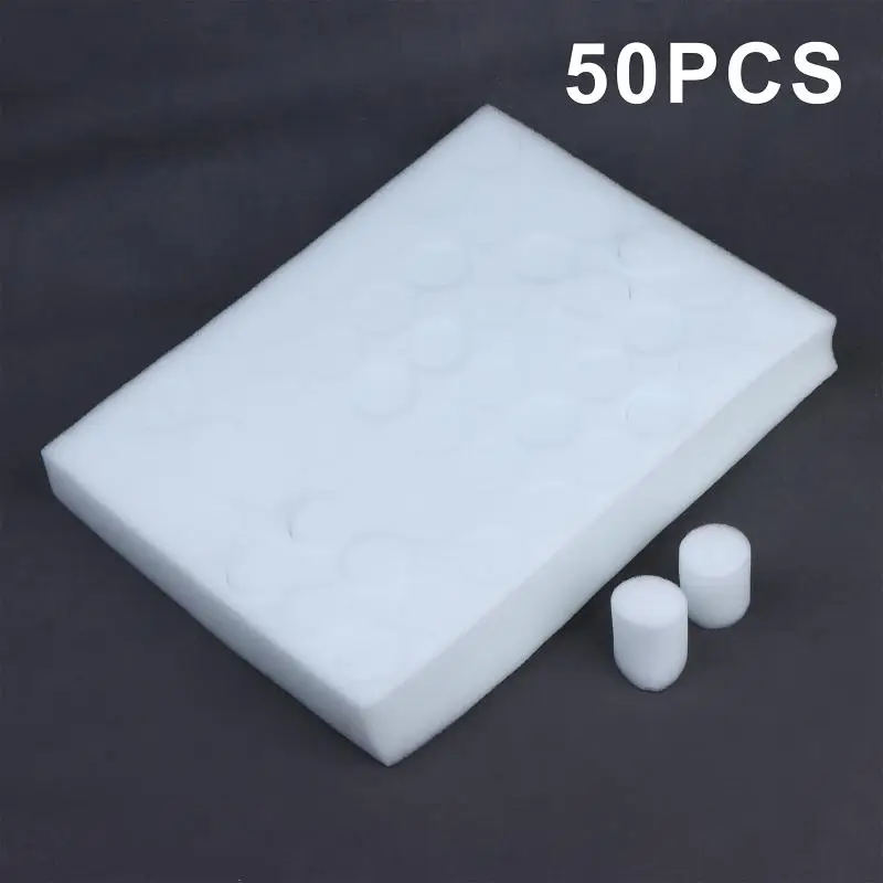 50Pcs Hydroponic Basket Sponge Polyurethane Cultivation Plugs Ideal for Seed Starting in Home Garden and Greenhouse