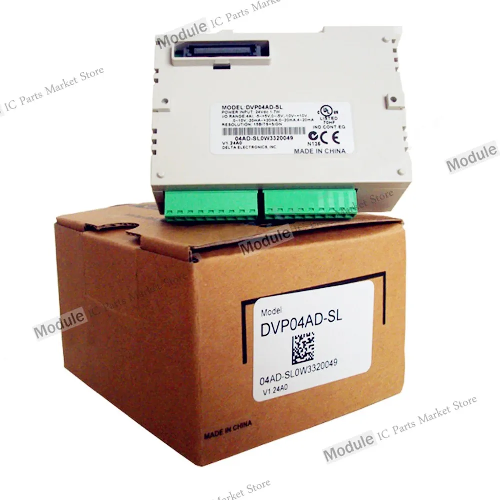 DVP04AD-SL DVP04DA-SL DVP04TC-S DVP04PT-S DVP04AD-S2 DVP04DA-S2 DVP06AD-S DVP06XA-S2 DVP06PT-S DVP01PU-S NEW PLC MODULE In Stock