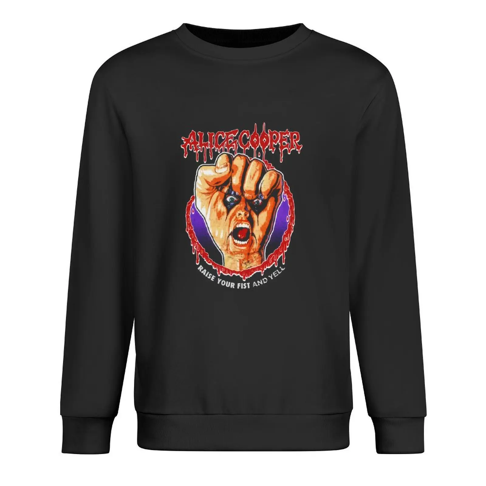 

Raise Your Fist Pullover men's autumn clothes men's clothing mens clothing korean style clothes sweatshirt for men