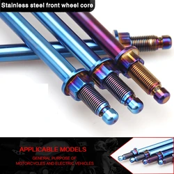 Motorcycle parts front and rear wheel hubs 250mm 280mm 300mm 320mm half shaft sleeve suitable for BWS125 off-road bicycle four-w