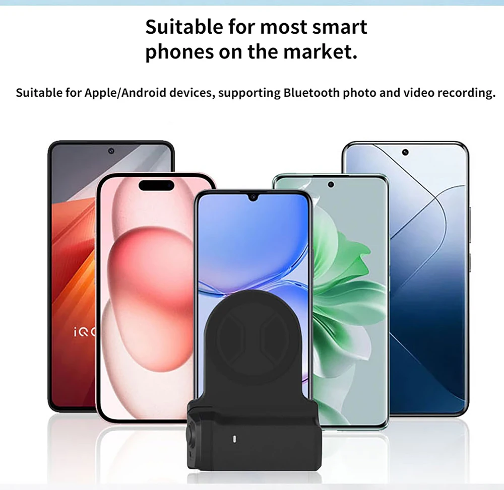 Alça de câmera magnética suporte de foto inteligente bluetooth telefone móvel anti-shake dispositivo selfie desktop carregamento sem fio suporte do telefone