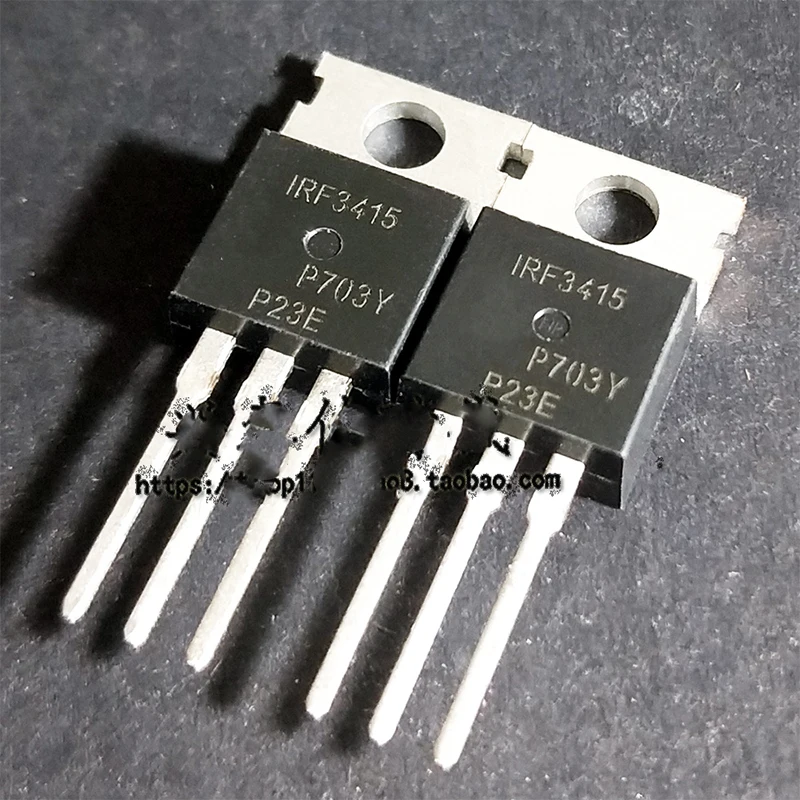 10PCS-50PCS IRF3415PBF IRF3415 3415 TO-220 43A/150V N channel field effect triode Brand New and original