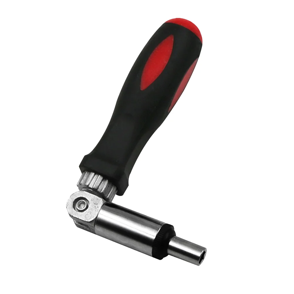 Multi Function Ratchet Screwdriver With Variable Angle Of 0-180 Degree And 1/4 Inch Inner Hexagonal Interface