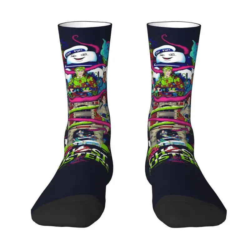 Custom G-Ghostbusters Dress Socks Mens Womens Warm Fashion Novelty Supernatural Comedy Film Crew Socks