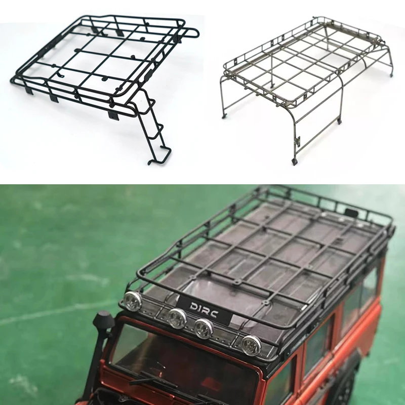 

Радиоуправляемая модель, набор багажников из титанового сплава для 1/10 RC гусеничного автомобиля Traxxas TRX4 Defender D110, аксессуары