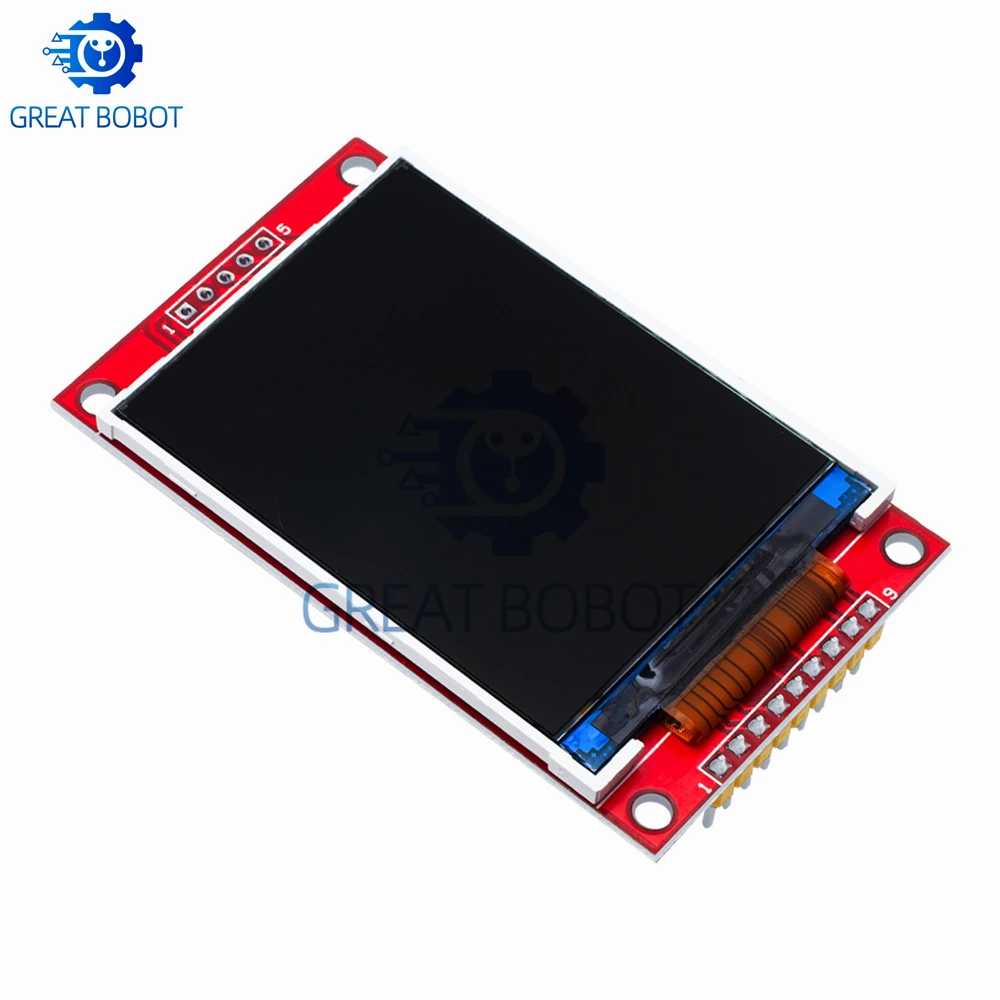 BS Smart Electronics 2.2 Inch 240*320 Dots SPI TFT LCD Serial Port Module Display ILI9341 5V/3.3V 2.2'' 240x320 for Arduino Diy