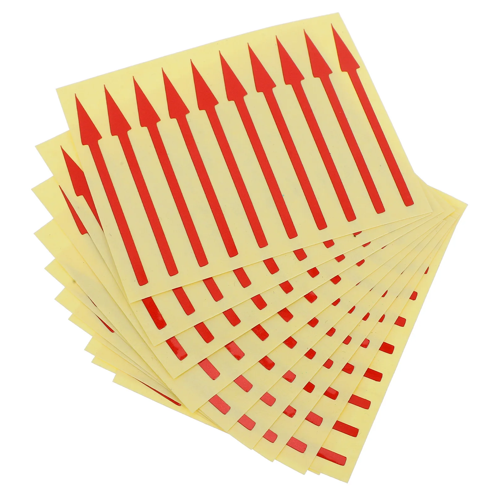 

100pcs Pressure Gauge Arrow Stickers Waterproof Reflective Instrument Panel Decals Adhesive Directional Labels For Accurate Data