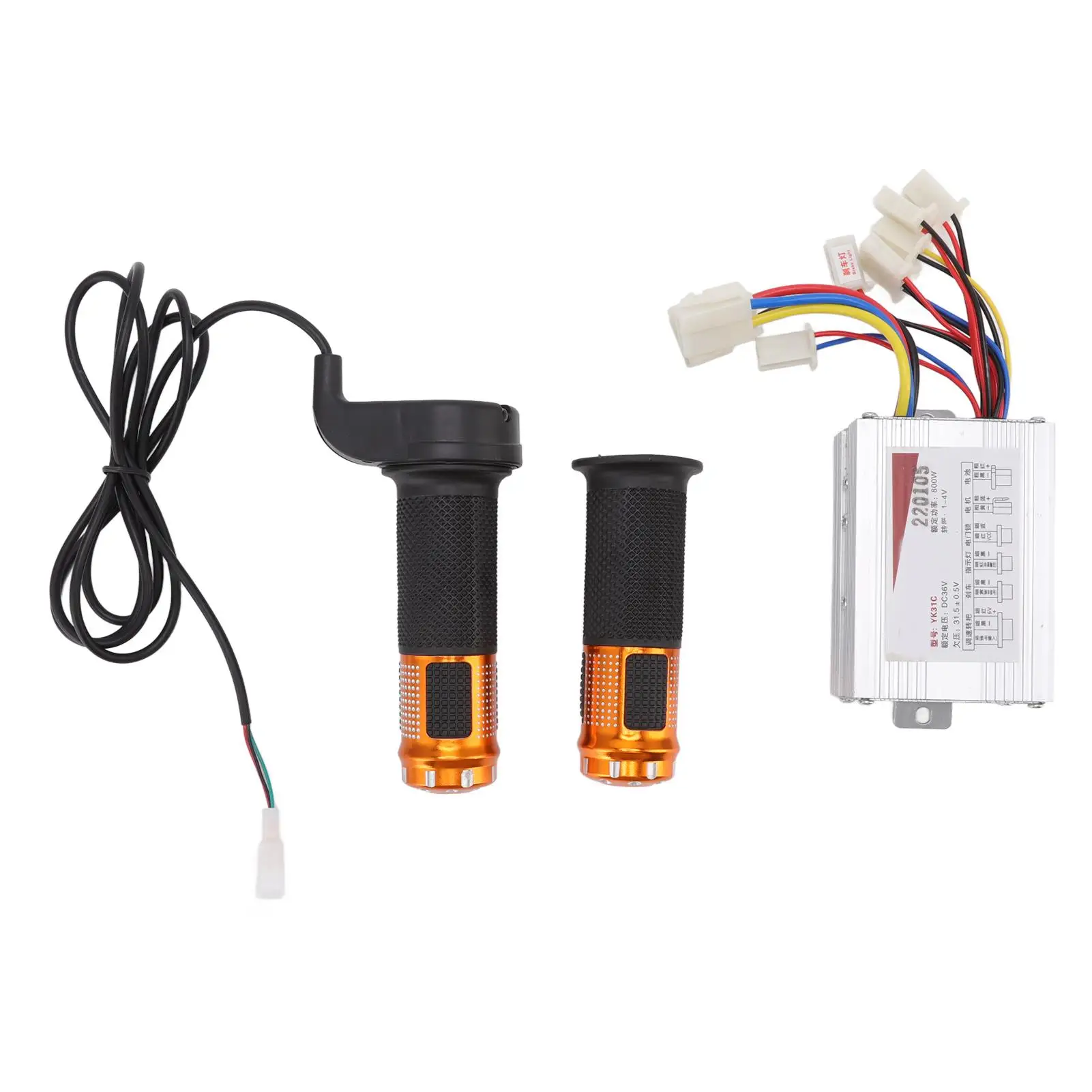 

Brush Motor Speed Controller DC36V 800W Speed Regulator Module with Turn Handle for electric Bicyle Scooter Mower