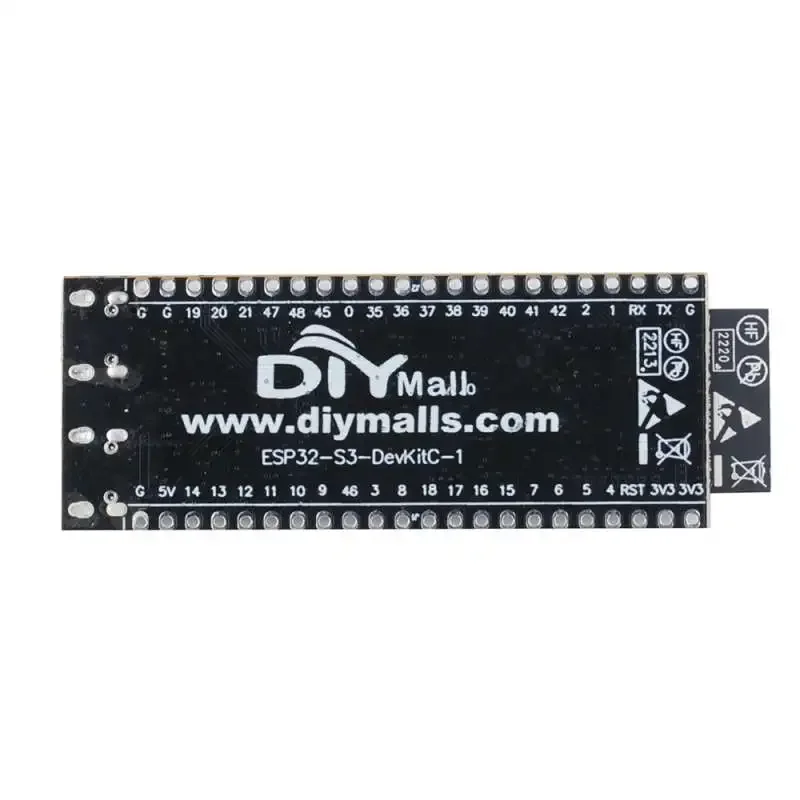 RCmall ESP32-S3-DevKitC-1 N16R8 Development Board Wi-Fi + BLE MCU Module Integrates Complete Wi-Fi and BLE Functions 16MB Flash